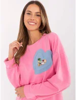 Mikina DHJ BL 20322.72 ružová