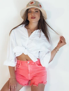 Dámské šortky růžové model 21977779 - Dstreet