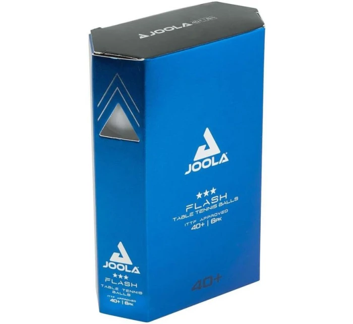 JOOLA FLASH LOPTIČKY NA STOLNÝ TENIS 6KS BIELE