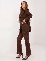 Spodnie IT SP model 21798136 brązowy - FPrice