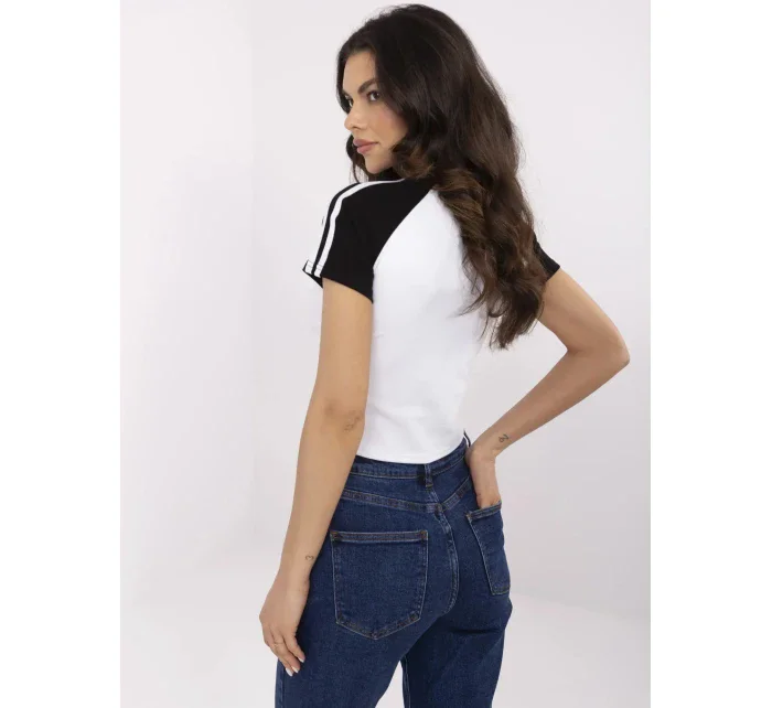 Tričko NM TS NG3772.82 biele čierne Tričko NM TS NG3772.82 biele čierne