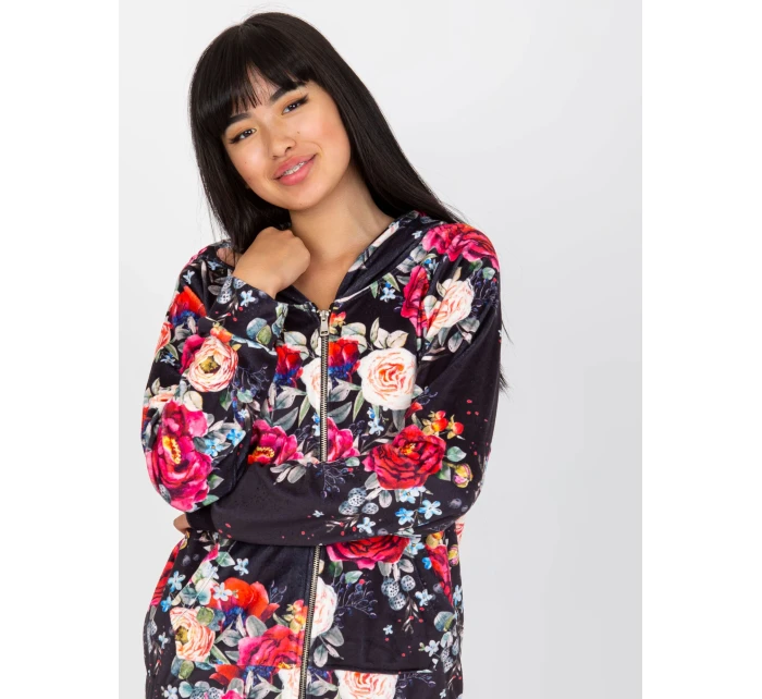 Mikina RV BL 8143.83P čierna a červená Mikina RV BL 8143.83P čierna a červená