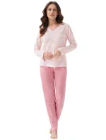 Luna 395 dĺžka/r S-2XL Z24/25 dámske pyžamo Luna 395 dĺžka/r S-2XL Z24/25 dámske pyžamo