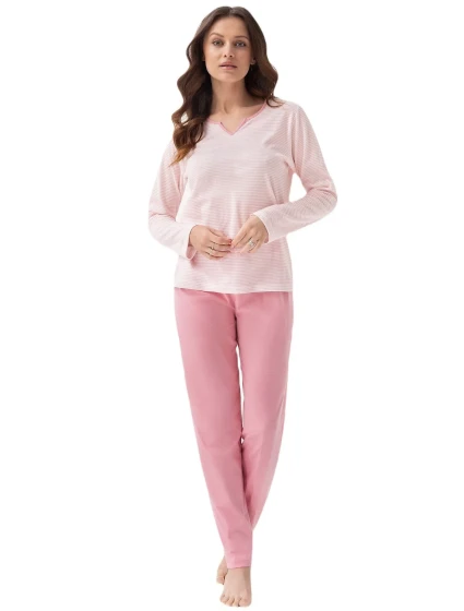 Luna 395 dĺžka/r S-2XL Z24/25 dámske pyžamo Luna 395 dĺžka/r S-2XL Z24/25 dámske pyžamo