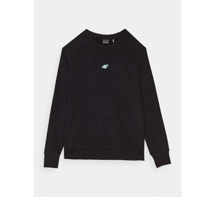 Dívčí mikina 4F Junior z organické bavlny bez kapuce
