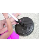 UMBRELLA UMBRELLA BASE PARASOL Okrúhla lesná zelená detské