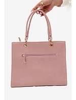 Růžová Taška ve tvaru z imitace semiše model 22221011 - Flora&Co Růžová Taška ve tvaru z imitace semiše model 22221011 - Flora&Co