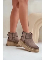 Snehové topánky model 203579 Krok vo veľkom štýle