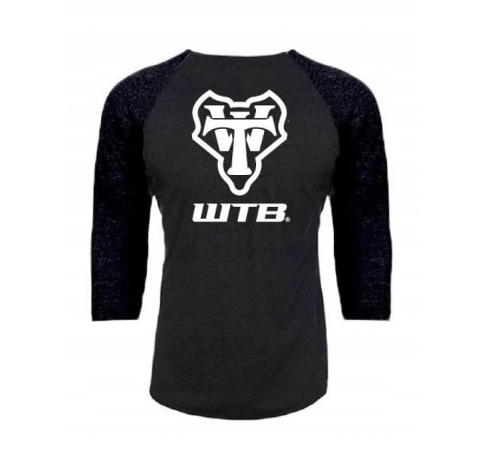 WTB RAGLAN tričko s dlhým rukávom sivé čierne S