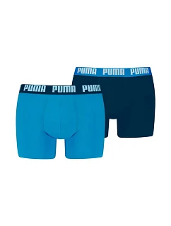 Pánské boxerky Everyday Basic modrá, tmavě modrá 12 model 22116270 - Puma