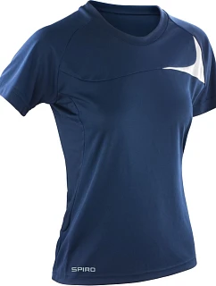 S Dámské tréninkové tričko 29. navy/white model 22413712 - Spiro