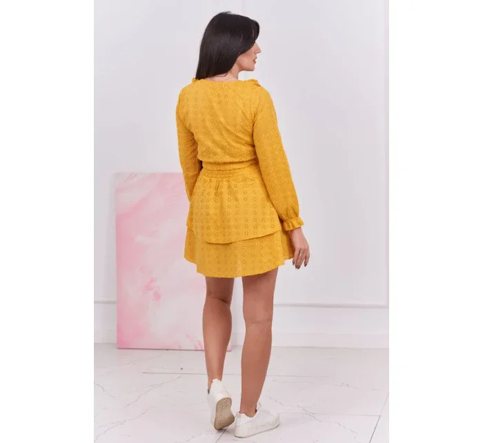 Horčicové boho šaty Horčicové boho šaty