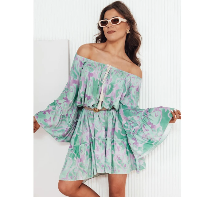 Španielske šaty FIONUALA zelené FashionStreet EY2483