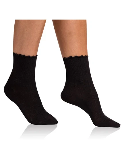 Dámské ponožky model 19550923 MODAL SOCKS černá - Bellinda Dámské ponožky model 19550923 MODAL SOCKS černá - Bellinda