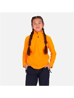 Mikina ROSSIGNOL Girl 1/2 Zip Fleece žlutá