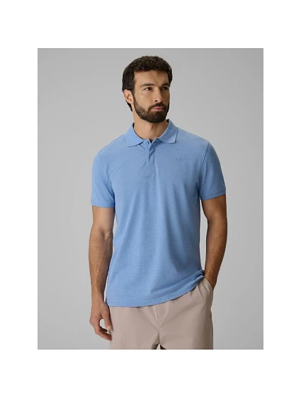 Pánske polo tričko s klasickým strihom 4F 4FRSS26TPTSM0899-32M Pánske polo tričko s klasickým strihom 4F 4FRSS26TPTSM0899-32M