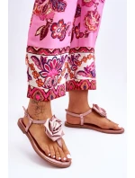 Dámské žabky s Rose Nude model 21620552 - Boto