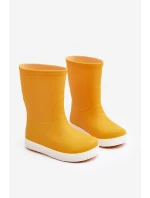 Dětské holínky Wave Žluté model 21642599 - Boto Dětské holínky Wave Žluté model 21642599 - Boto