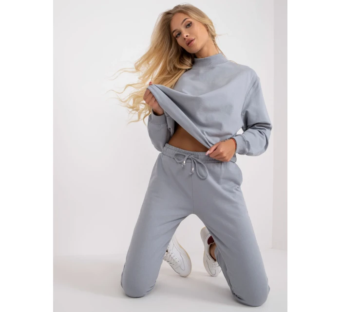 Tepláky AP DR A 003 sivé Tepláky AP DR A 003 sivé