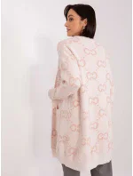 Sweter AT SW  jasny różowy model 19040859 - FPrice