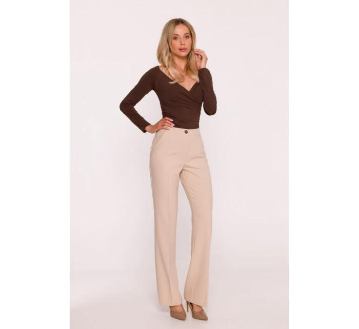 Kalhoty s  béžové model 21319165 - STYLOVE