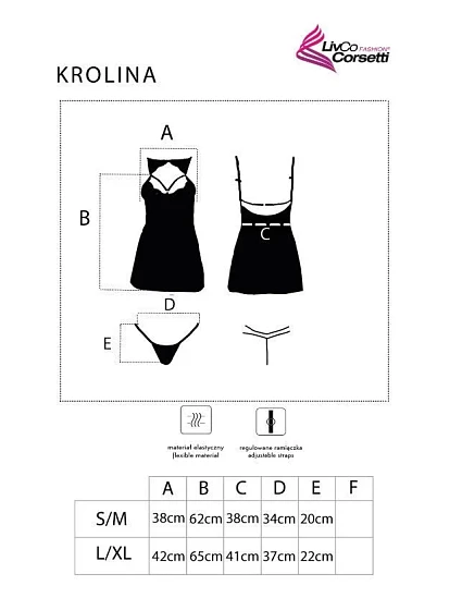 Košilka model 18699618 - LivCo Corsetti