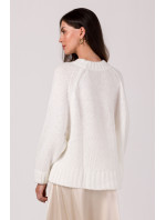 Pletený sveter BeWear BK105 White