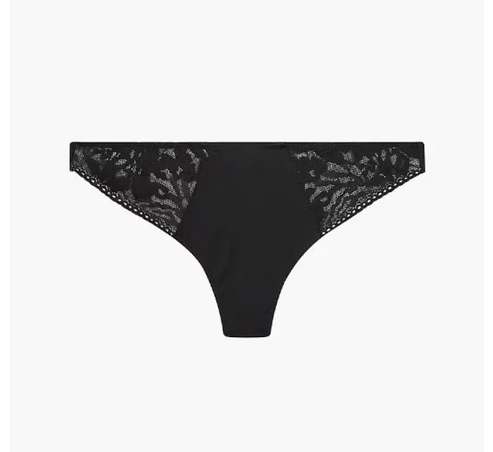 Dámske tangá QF6941E UB1 čierna - Calvin Klein
