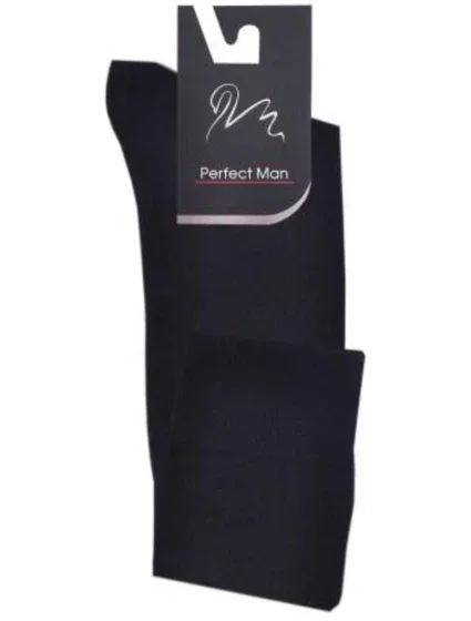 Hladké pánske podkolienky s elastanom