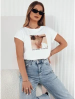 FALCI dámske tričko biele FashionStreet RY2398