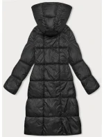 Dlouhá černá dámská zimní bunda model 21245931 - W COLLECTION