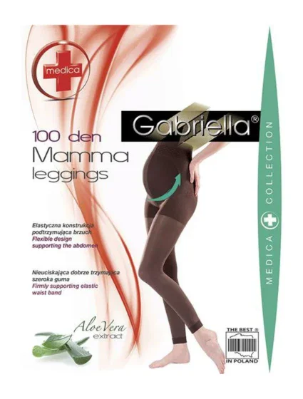 Těhotenské kotníkové legíny 173 100 den model 7402729 - Gabriella Těhotenské kotníkové legíny 173 100 den model 7402729 - Gabriella