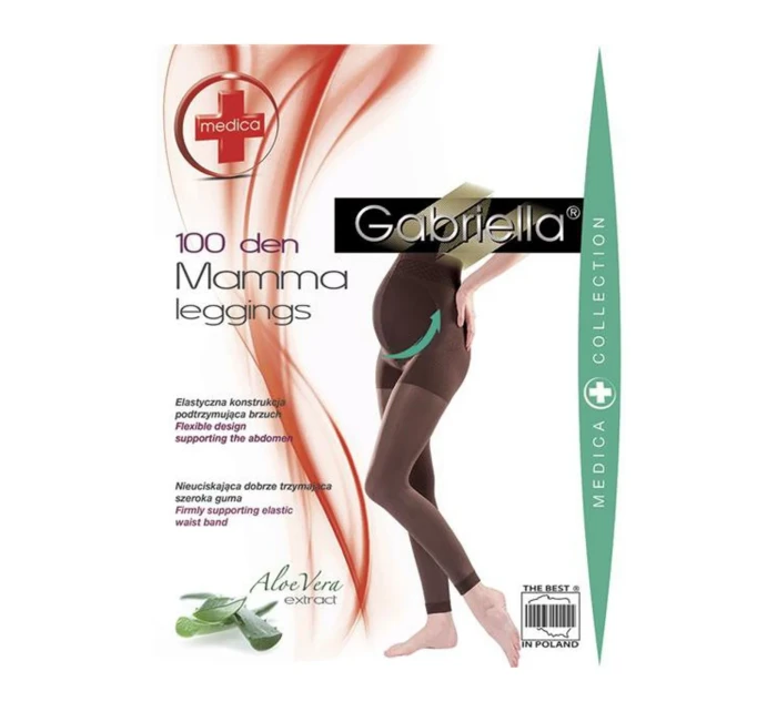 Těhotenské kotníkové legíny 173 100 den model 7402729 - Gabriella Těhotenské kotníkové legíny 173 100 den model 7402729 - Gabriella