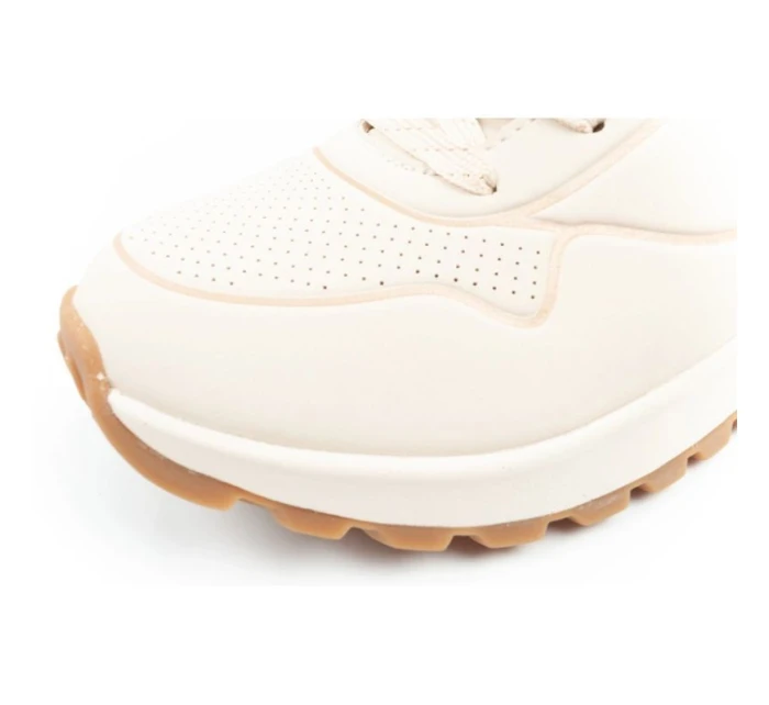 Uno model 21394781 dámská sportovní obuv zateplené boty zimní béžové dámské - Skechers