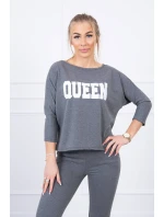 Queen model 18748101 sada grafit - K-Fashion
