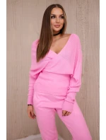 Dvoudílný model 18749424 set světle růžový - K-Fashion