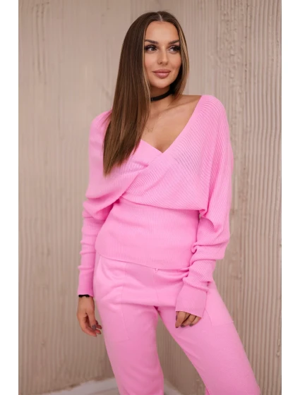 Dvoudílný model 18749424 set světle růžový - K-Fashion