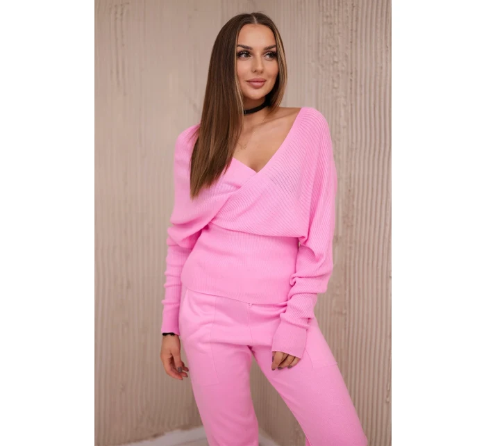 Dvoudílný model 18749424 set světle růžový - K-Fashion