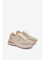 Dámské sportovní tenisky Big Star model 22009864 HIPOLY SYSTEM Béžové - Big Star Shoes