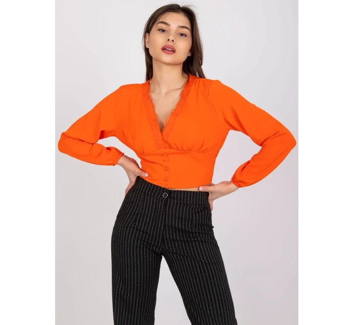 Blúzka DHJ BZ 15672.40 oranžová