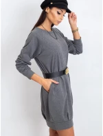 Šaty RV TU 5184.93P tmavo šedá