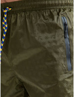 Dstreet SX2377 pánske khaki plavecké šortky