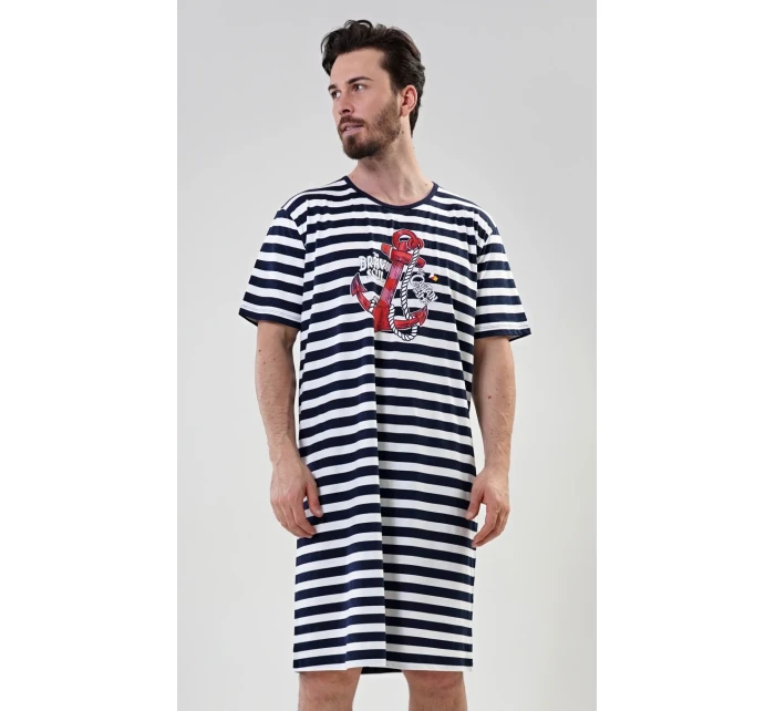 Pánská noční košile s krátkým rukávem model 17774746 - Vienetta MAN