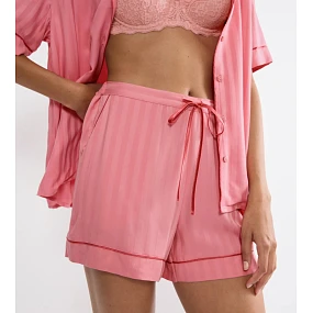 Amourette Jacquard Boyfriend Short - RED - TRIUMPH RED - TRIUMPH