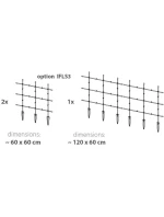 PODPIERKY NA RASTLINY FLOO PODPIERKY 60x120CM lesná zelená detské