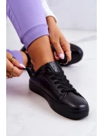 Kožené tenisky Star Big Star model 21580383 Black - Big Star Shoes