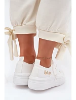 Platformové tenisky Lee Cooper LCW-26-44-4482 Bílé