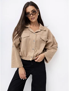 Bunda MI KR 931733.99 v farbe camel