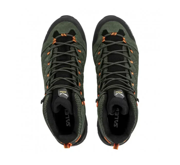 Pánske členkové topánky 61384-5400 Tmavo zelená - Salewa