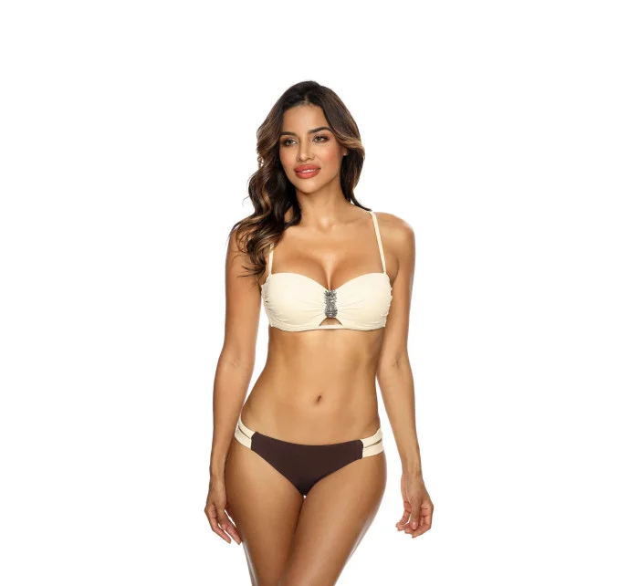 Dámské dvoudílné plavky model 19575905 barva 094 sv. béžové - Etna